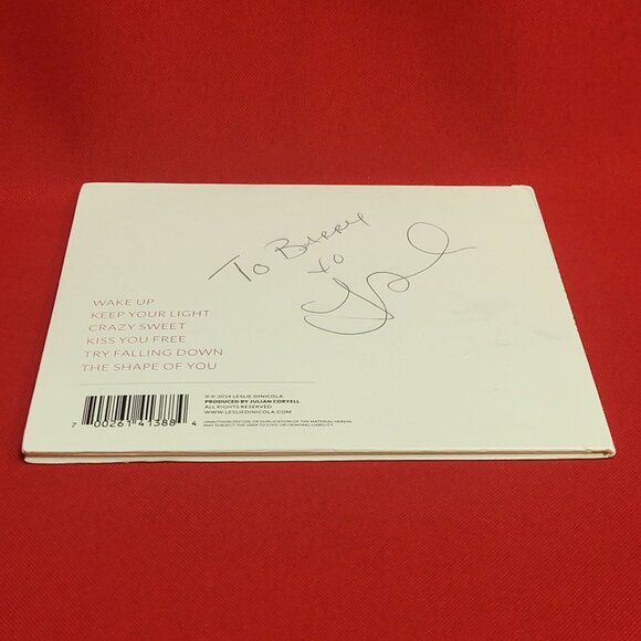 Wake Up Leslie Dinicola CD 2014 Signed - Picture 4 of 8